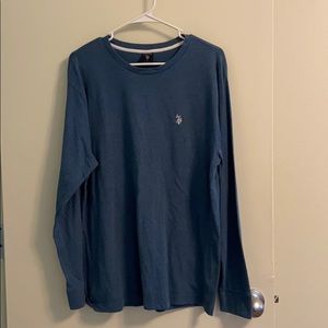 Blue, U.S. Polo Assn. Long Sleeve